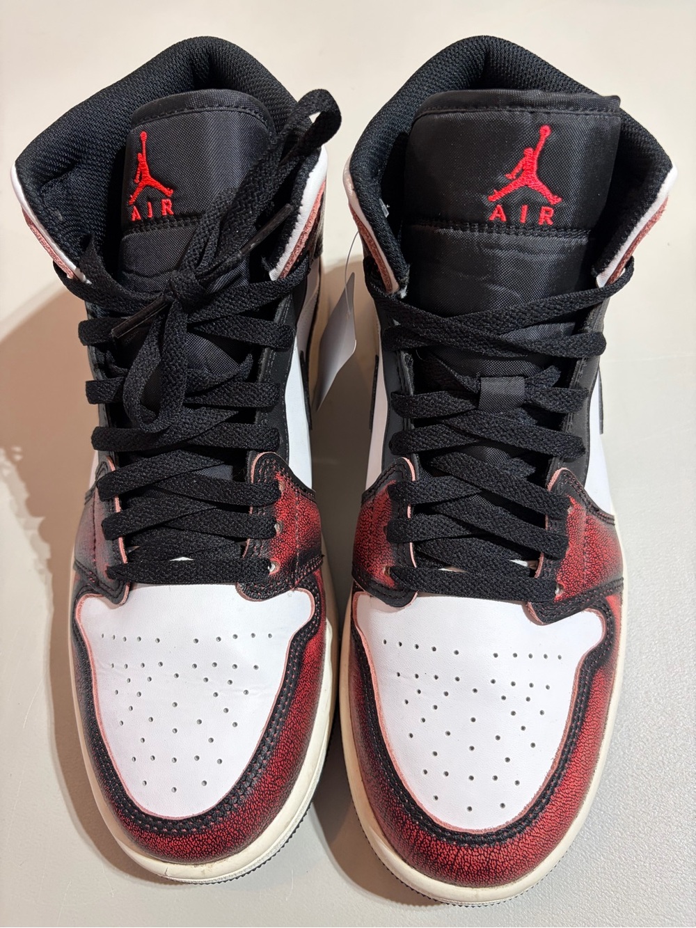 Nike Air Jordan 1 Low Black, White & Red